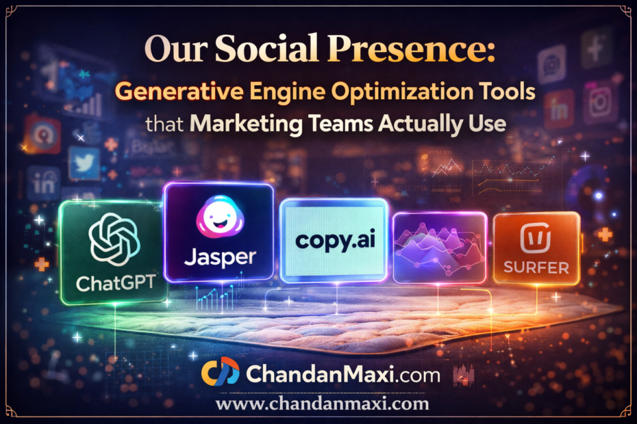 Generative Engine Optimization Tools that Marketing Teams Actually Use