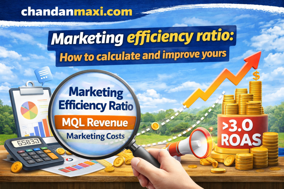 Marketing efficiency ratio How to calculate and improve yours