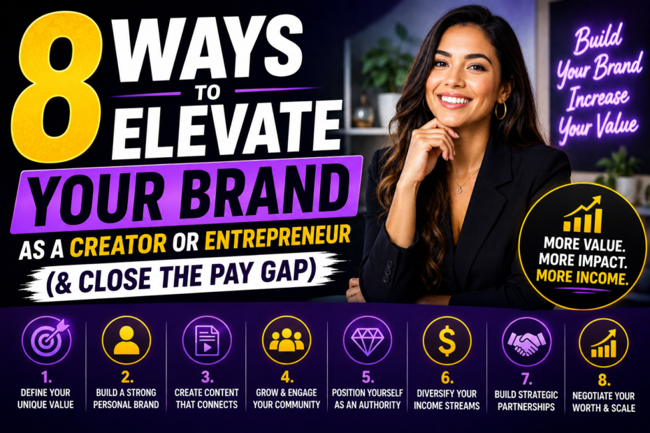 8 Ways to Elevate Your Brand as a Creator or Entrepreneur