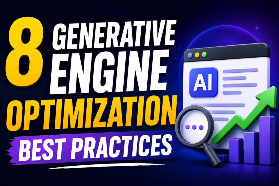 8 Generative engine optimization best practices your strategy needs