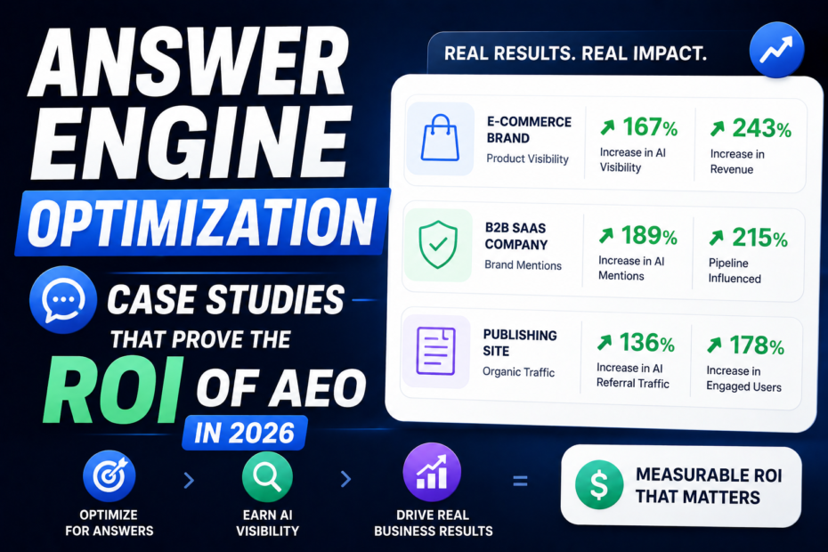 Answer engine optimization case studies