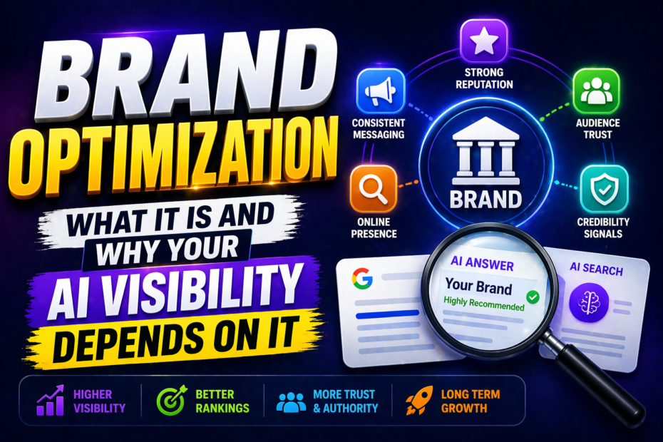 Brand optimization-What it is and why your AI visibility depends on it