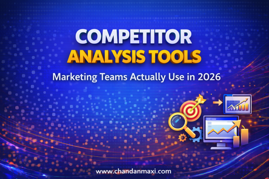 Competitor analysis tools marketing teams actually use in 2026