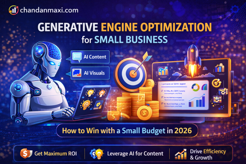 Generative engine optimization for small business