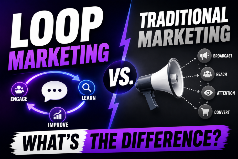 Loop Marketing vs. traditional marketing