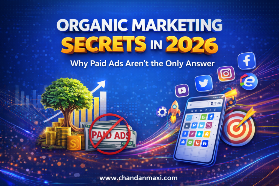 Organic marketing secrets in 2026: Why paid ads aren’t the only answer