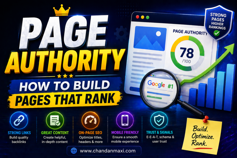 Page Authority-How to Build Pages That Rank