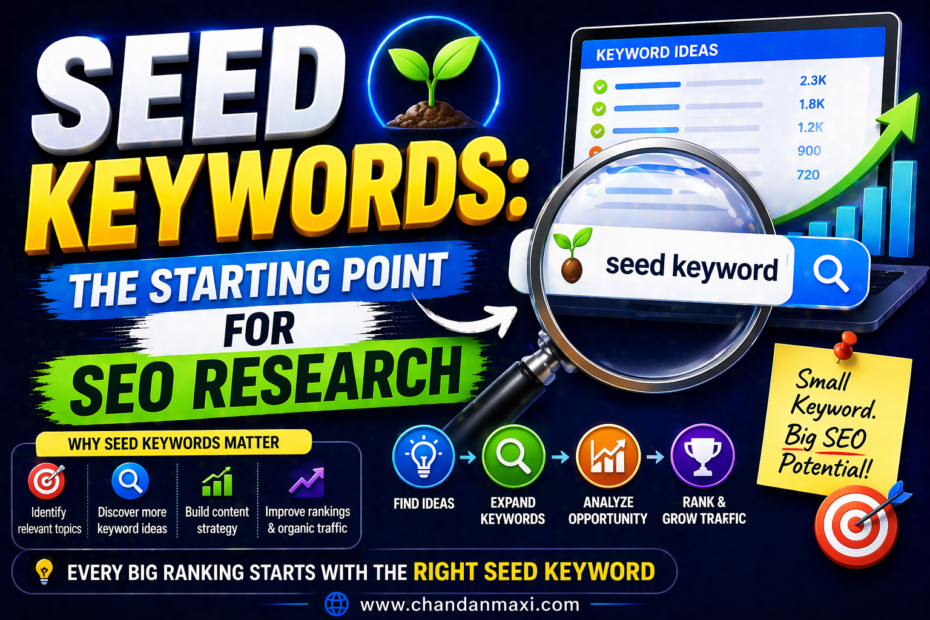Seed Keywords: The Starting Point for SEO Research