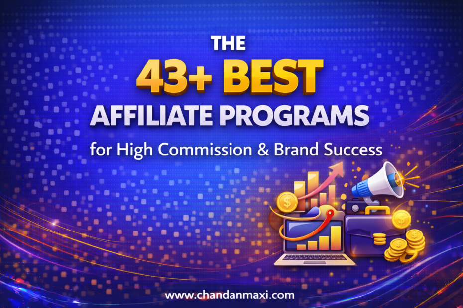 The 43+ Best Affiliate Programs for High Commission & Brand Success