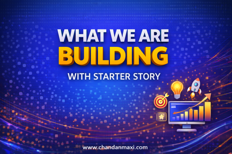 What We are Building with Starter Story